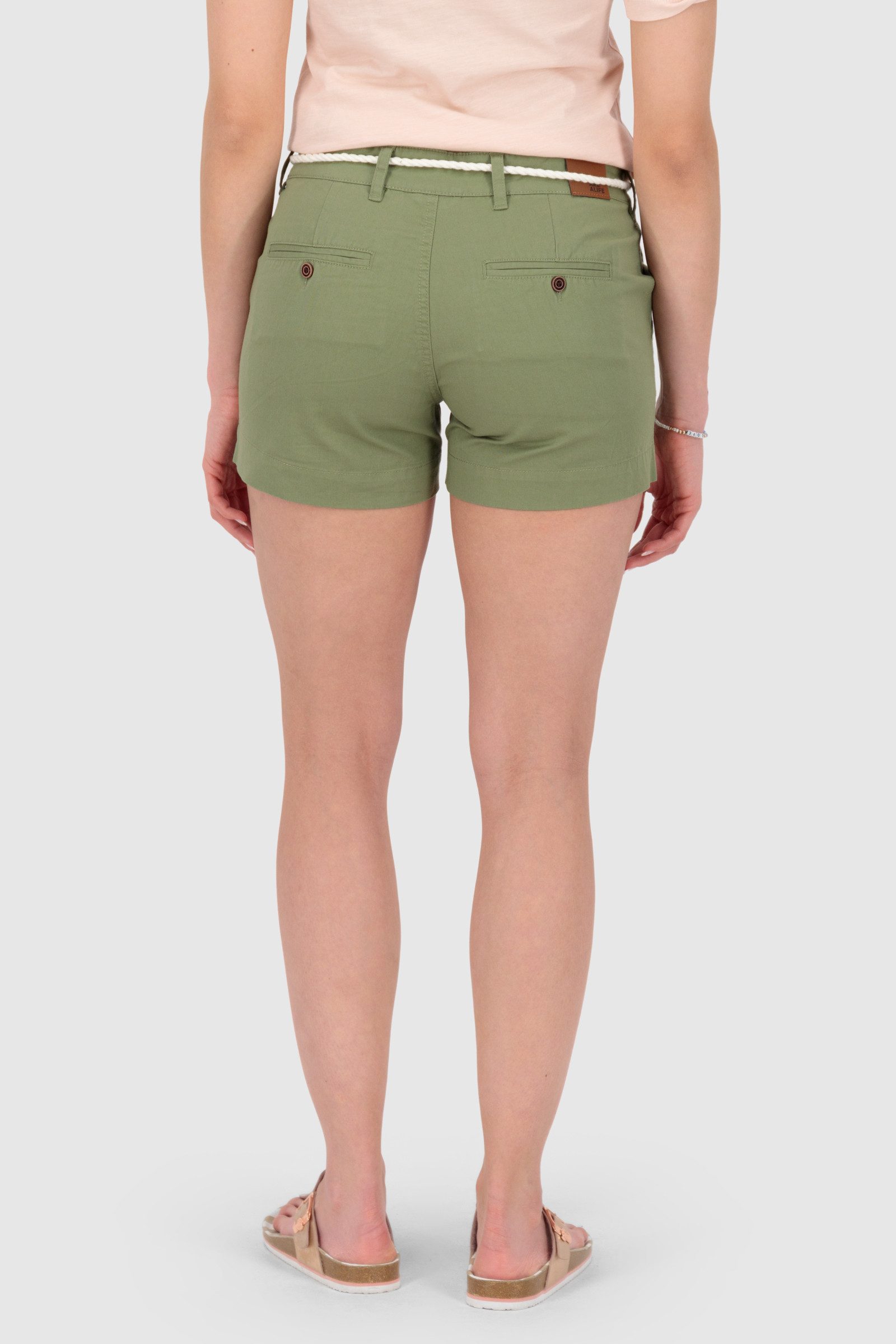Alife & Kickin Shorts leichte Kurzhose aus Baumwoll-Materialmix mit Regular Fit