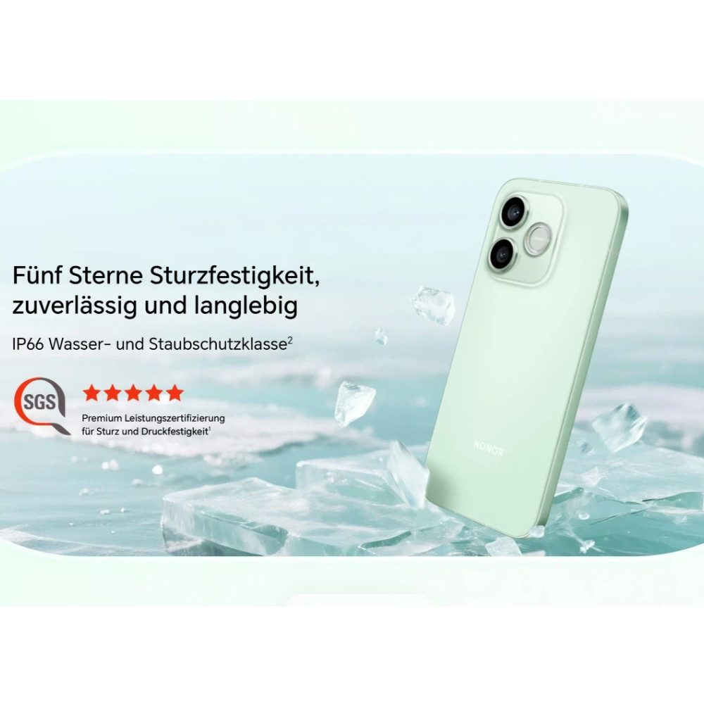 Honor HONOR 600 lite 8+256GB Smartphone (6.6 Zoll, 256 GB Speicherplatz, 108 MP Kamera)
