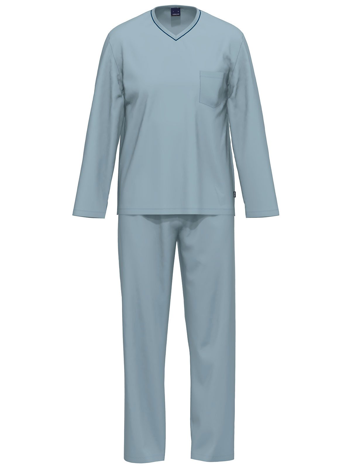 Ammann Pyjama Schlafanzug lang Men / Nightwear (Stück, 1 tlg)