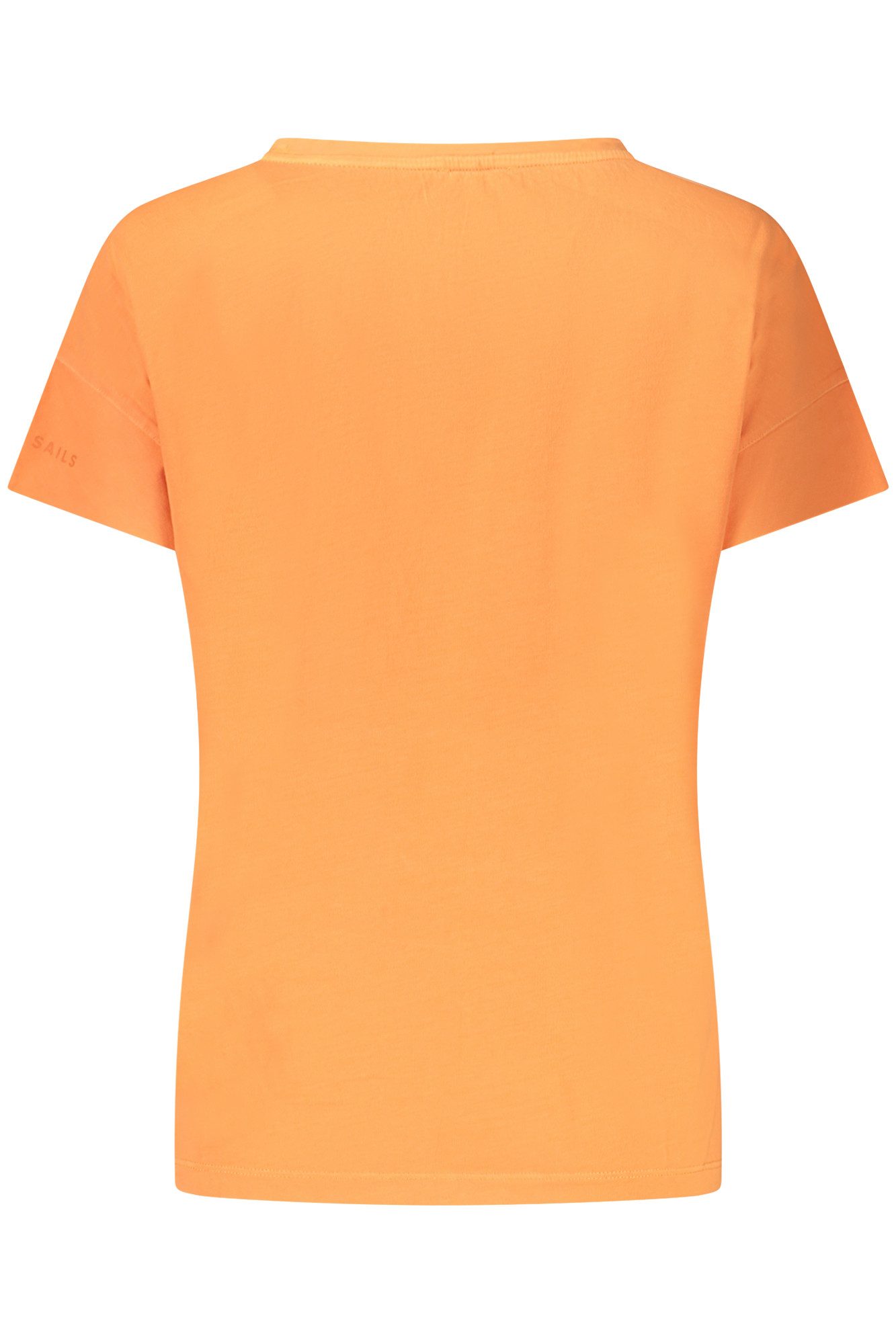 North Sails T-Shirt Stylisches Damen Kurzarm T-Shirt in Orange mit