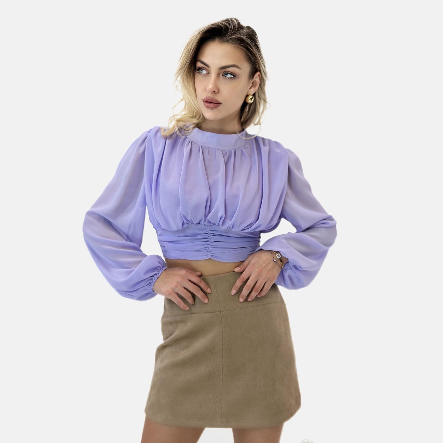 Blusentop Damen Oberteil