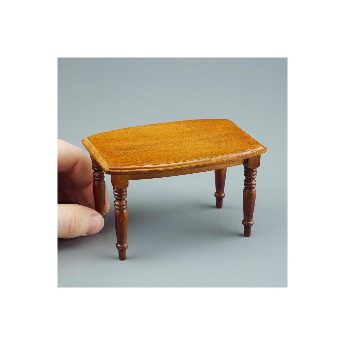 Reutter Miniatur 001.850/9 Porzellan Tisch leer, - "Biedermeier", Dekofigur