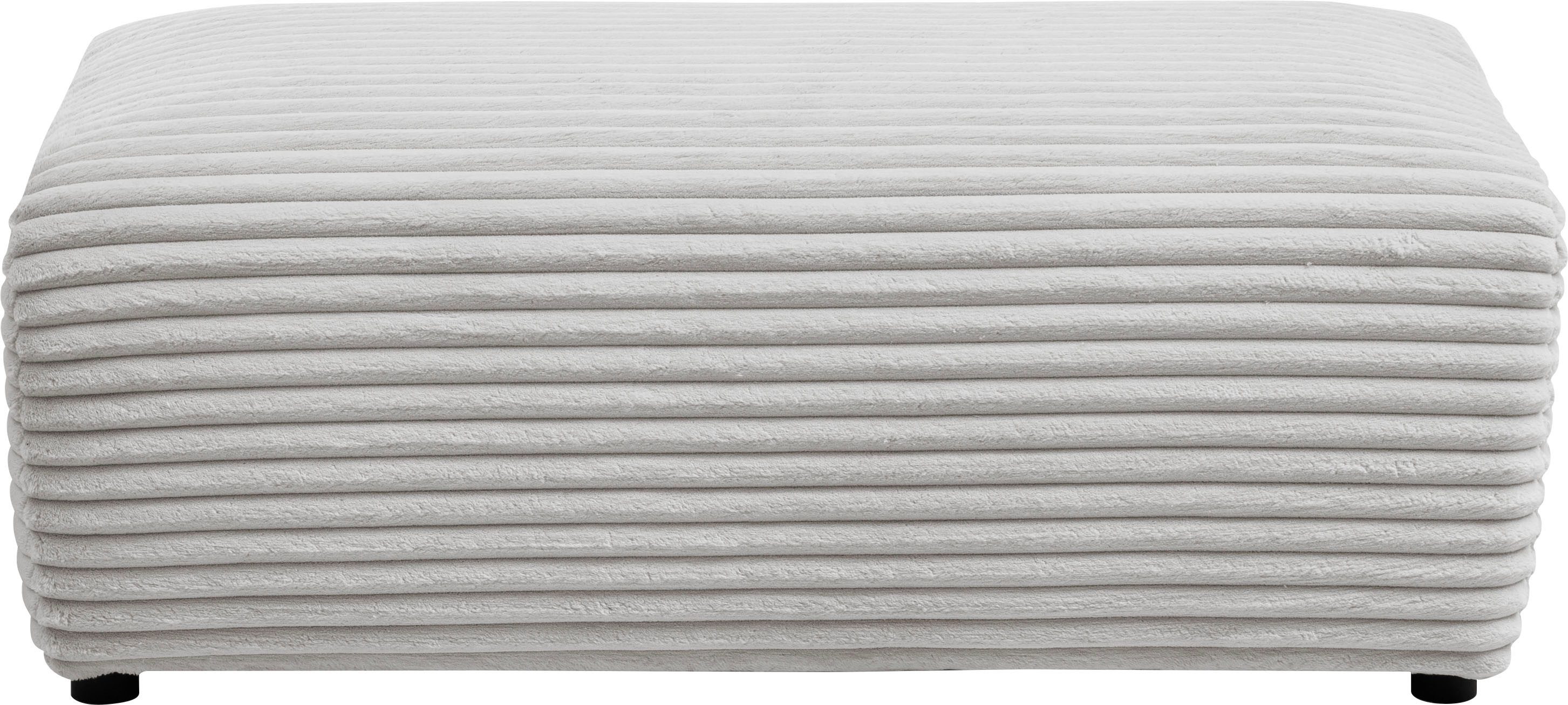 andas Hocker BAKELS, Polsterhocker in Cord günstig online kaufen