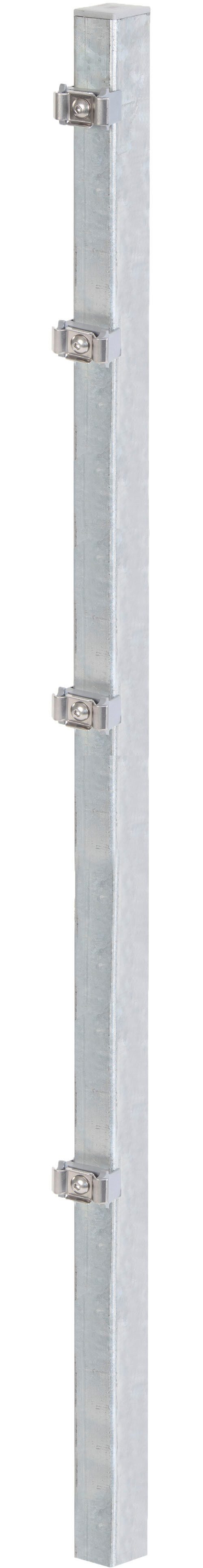 Alberts Zaunpfosten, 60x40 mm für Doppelstabmattenzaun, günstig online kaufen