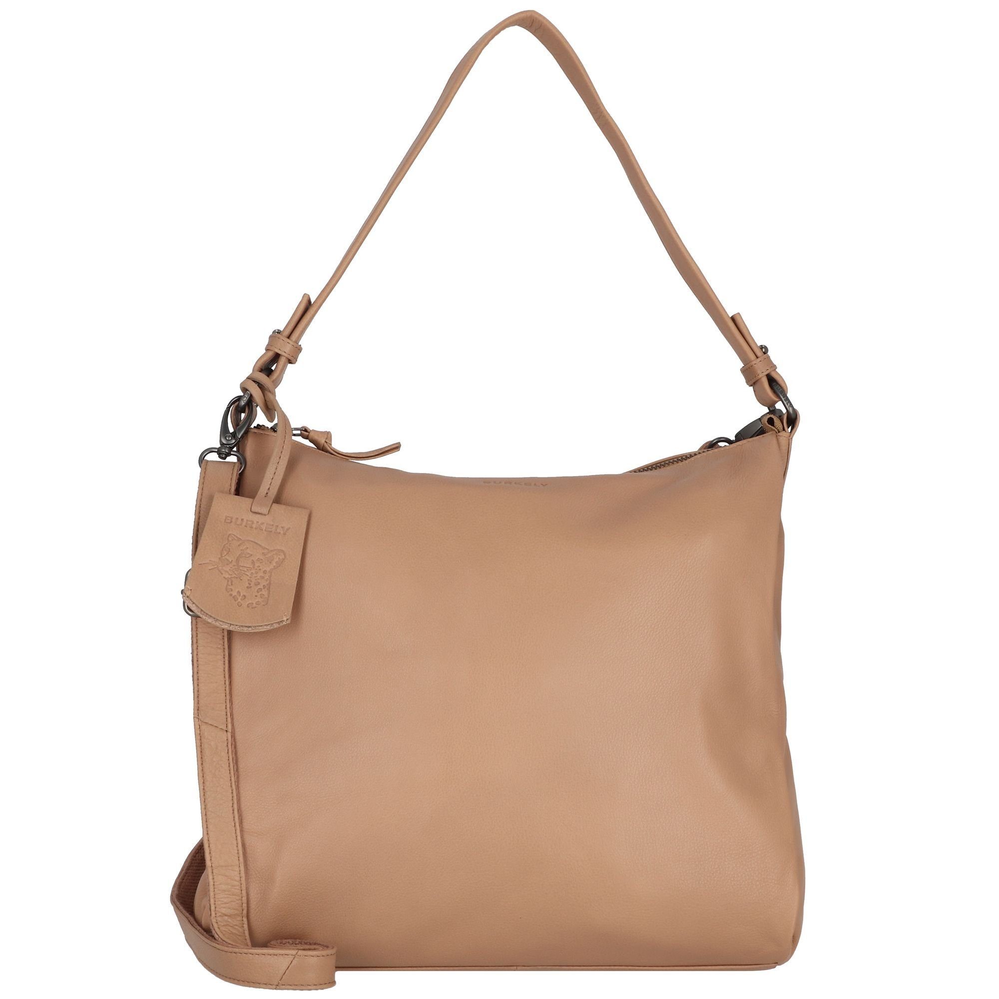 Leder Jolie, taupe Just truffel Burkely Schultertasche