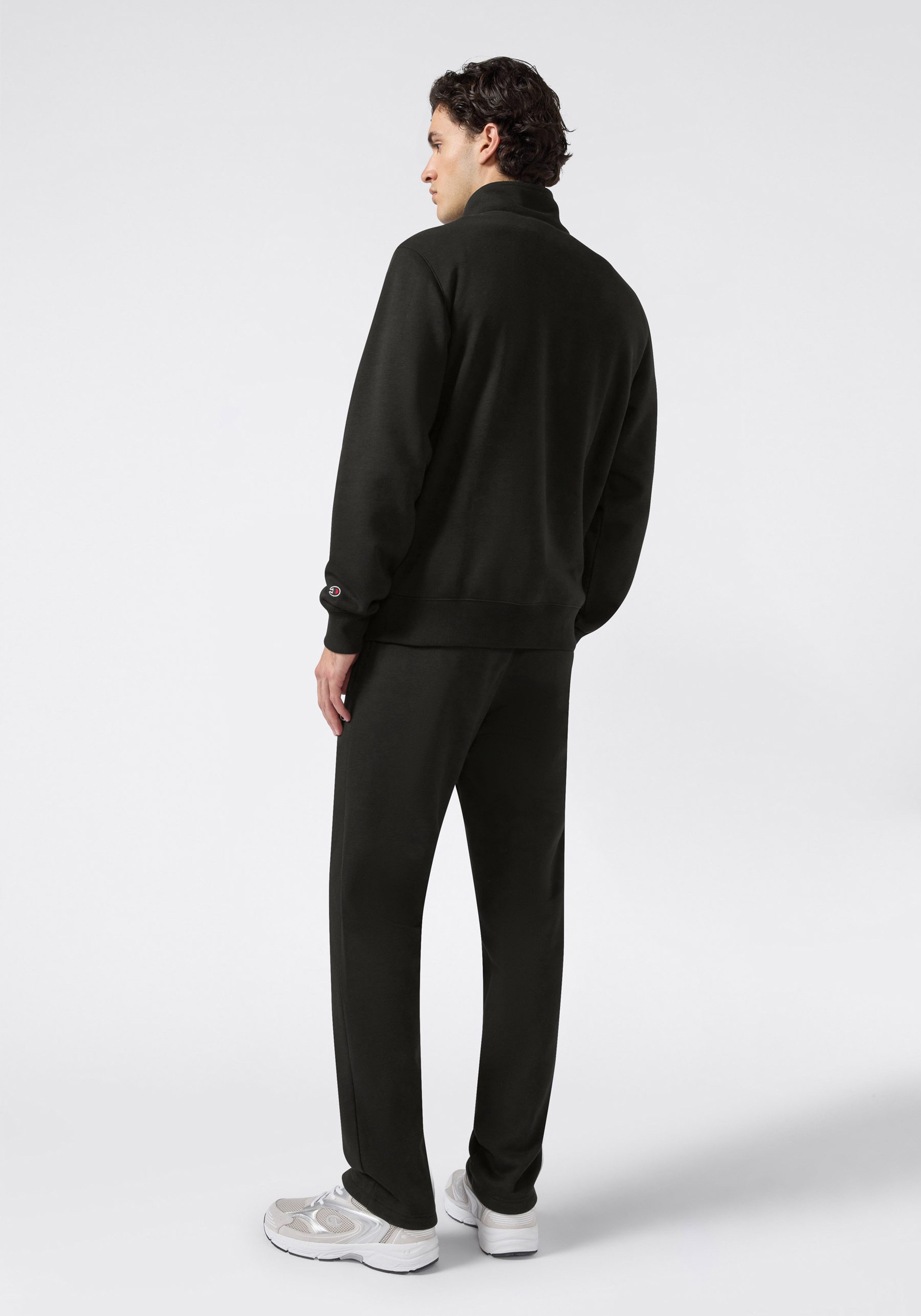 Champion Jogginganzug Terry Full Zip Sweatshirt (2-tlg), zweiteiliges Set, aus Baumwolle und Polyester, bequeme Passform