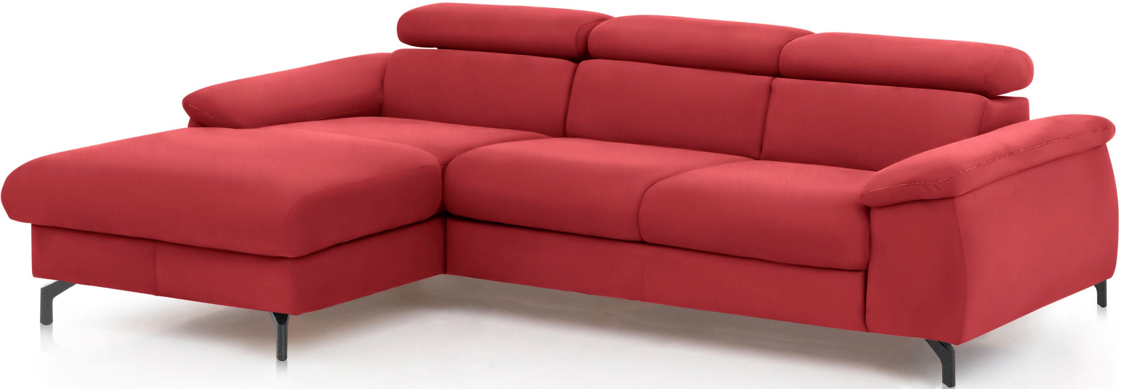 COTTA Ecksofa Kitty L-Form, mit Kopfteilverstellung, günstig online kaufen