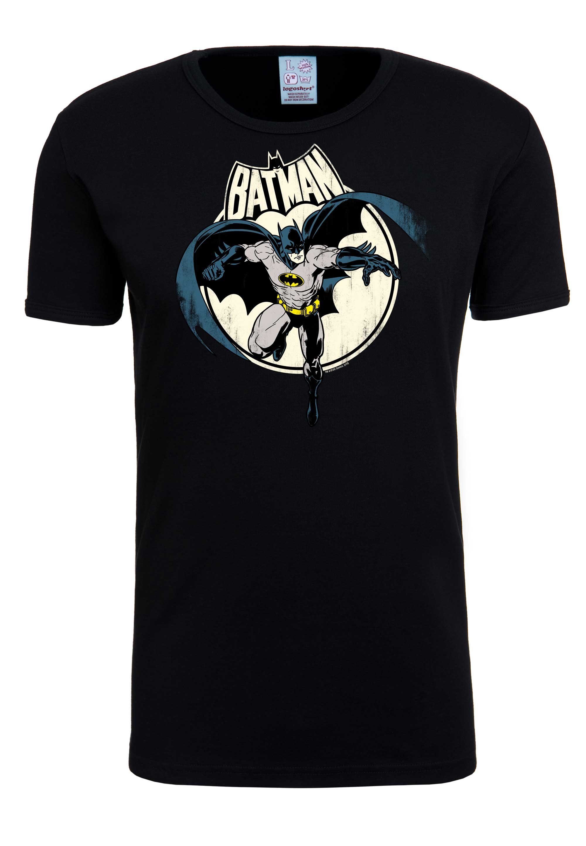 LOGOSHIRT T-Shirt Batman mit Vintage-Print