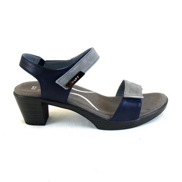 NAOT Naot Intact blau grau Damen Schuhe Sandaletten Leder Fußbett 17958 Sandalette