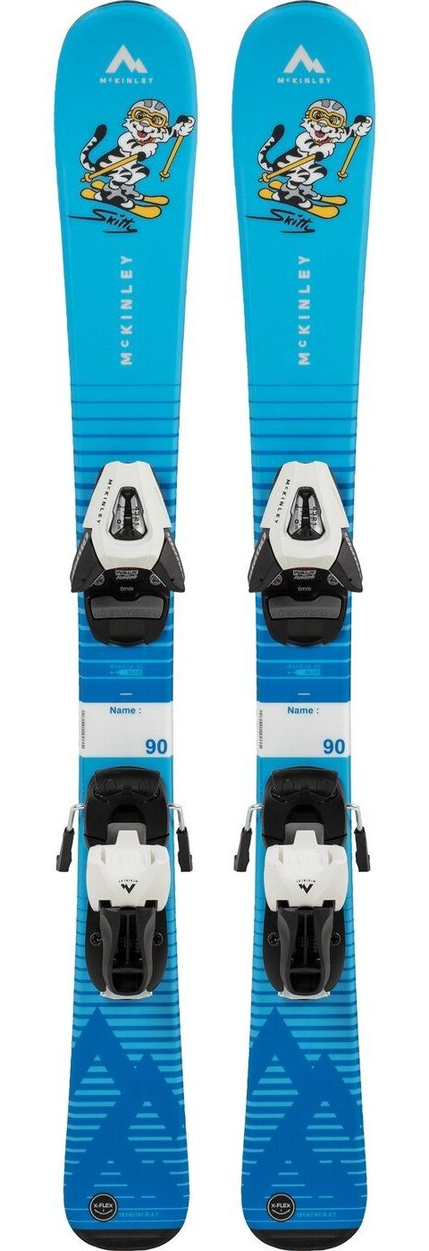 McKINLEY Ski Ki.-Ski-Set Skitty Schraubbindung BLAU