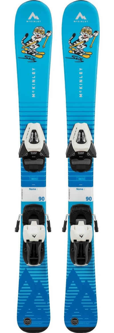 McKINLEY Ski Ki.-Ski-Set Skitty Schraubbindung BLAU