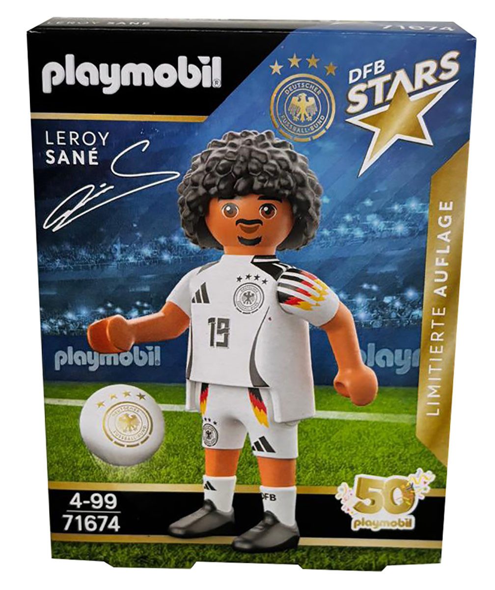 Playmobil® Spielfigur Playmobil DFB Stars Leroy Sane Fußballer Spielfigur m günstig online kaufen