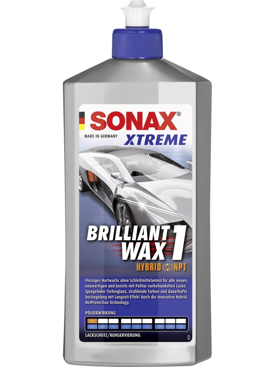 Sonax Xtreme Brillant Wax 1 Hybrid NPT 500ml Autopolitur