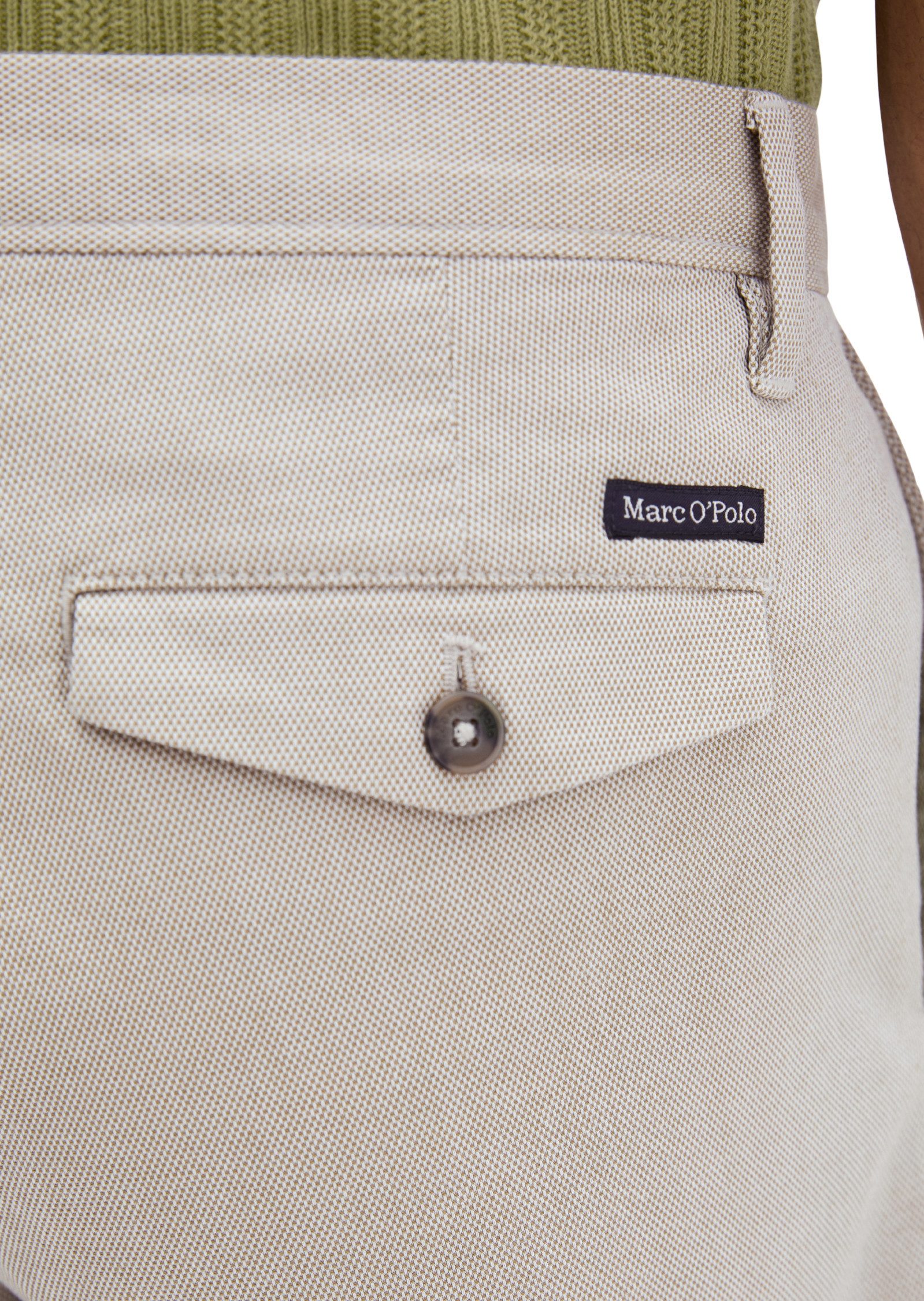 Marc O'Polo Shorts aus Bio-Baumwoll-Mix