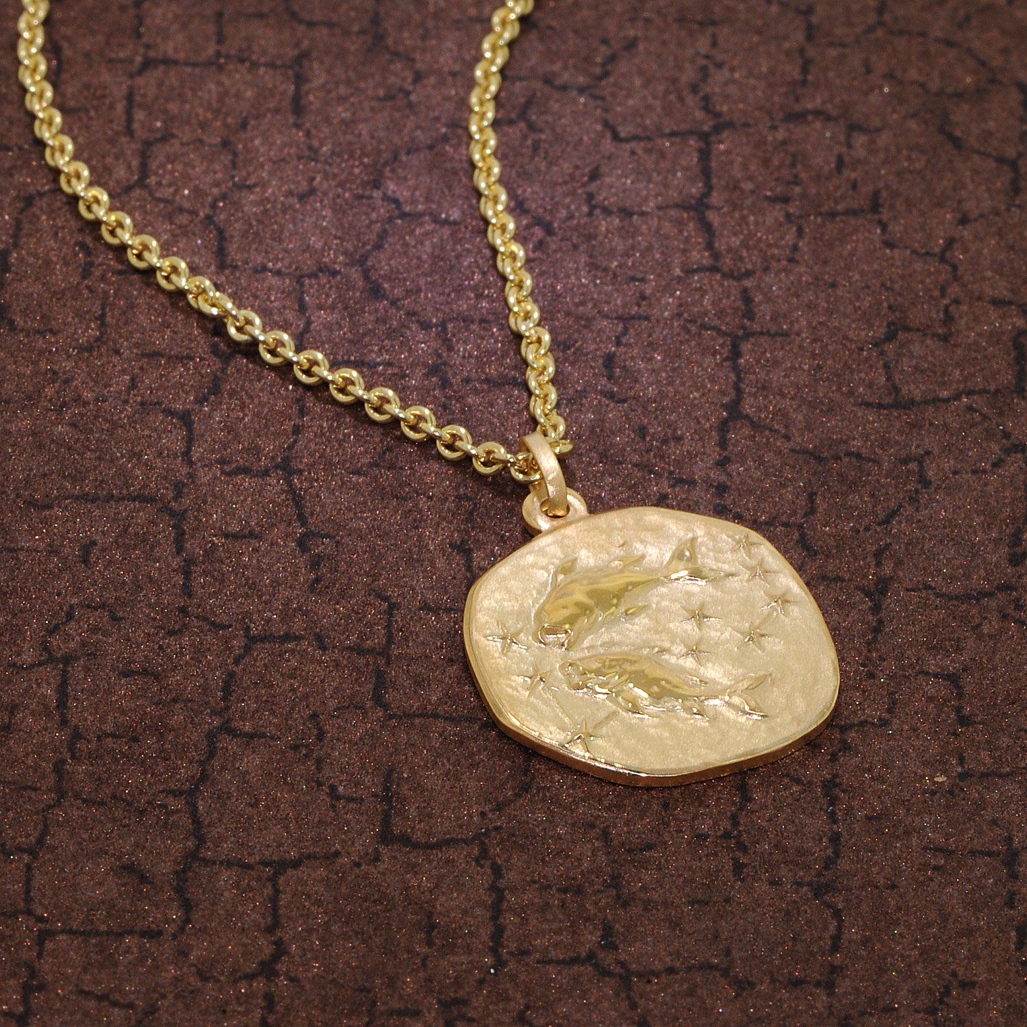trendor Kette mit Anhänger Fische Sternzeichen günstig online kaufen