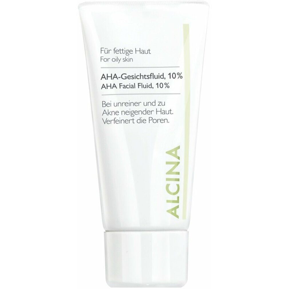 ALCINA Nachtcreme Aha Facial Fluid 10 Night Skin Cream