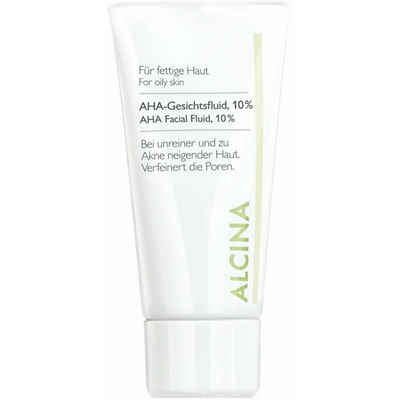 ALCINA Nachtcreme Aha Facial Fluid 10 Night Skin Cream