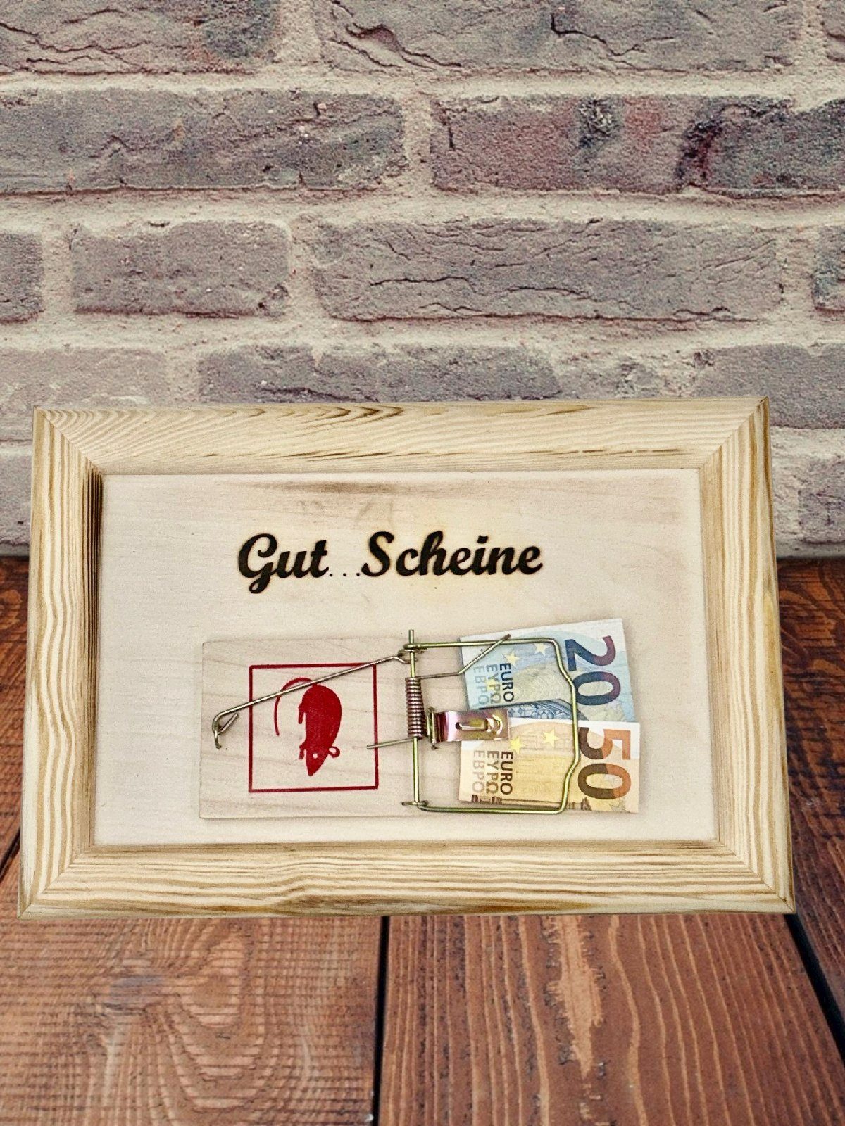 Thumbnail - Eiserne Reserve® Geschenkbox Mäuse GutScheine – Geldgeschenk Hochzeit Weihnachten Geburtstag Abs