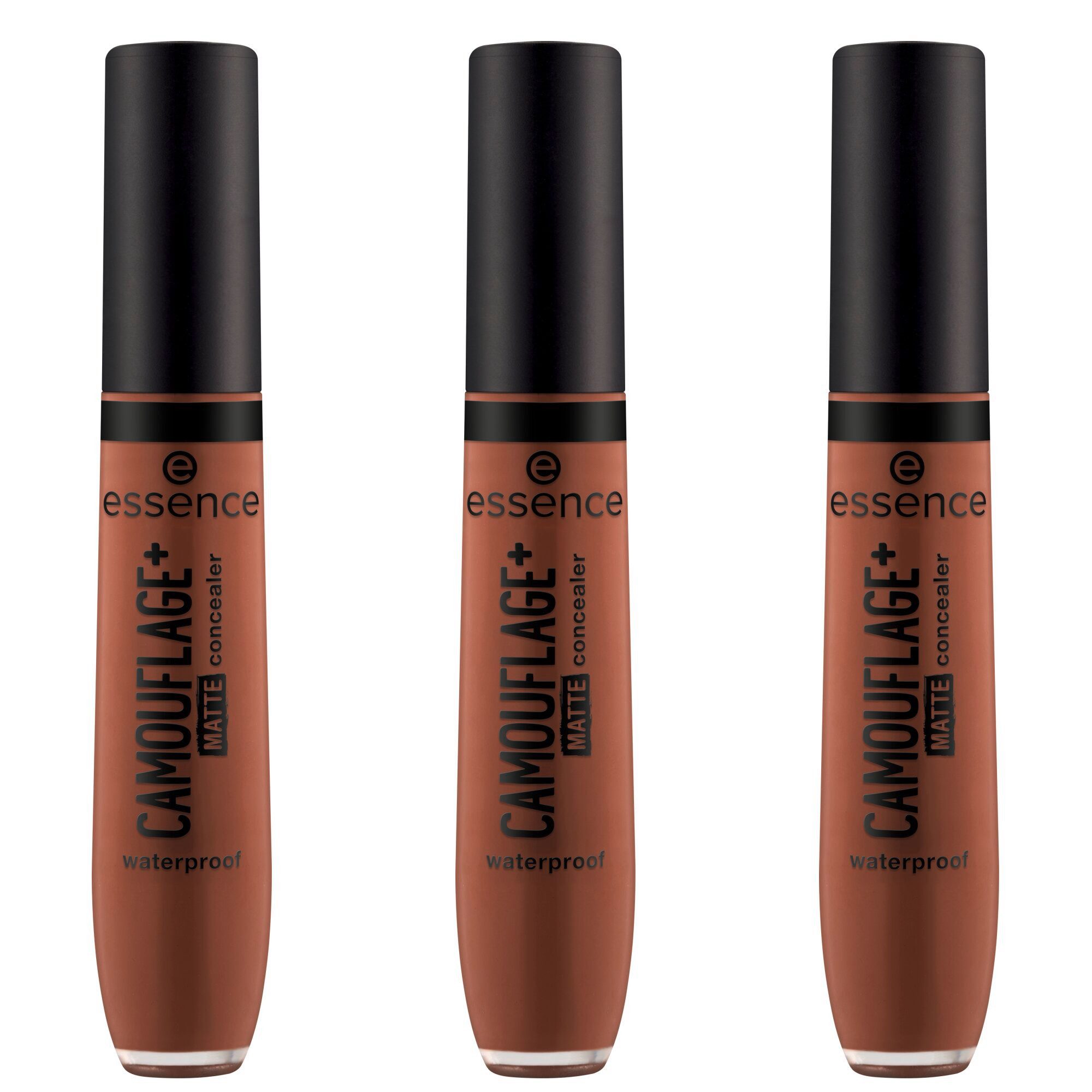 Essence Тональный крем CAMOUFLAGE+ MATTE concealer, 3-tlg., 3-tlg., hohe Deckkraft, mattierend, alle Hauttypen