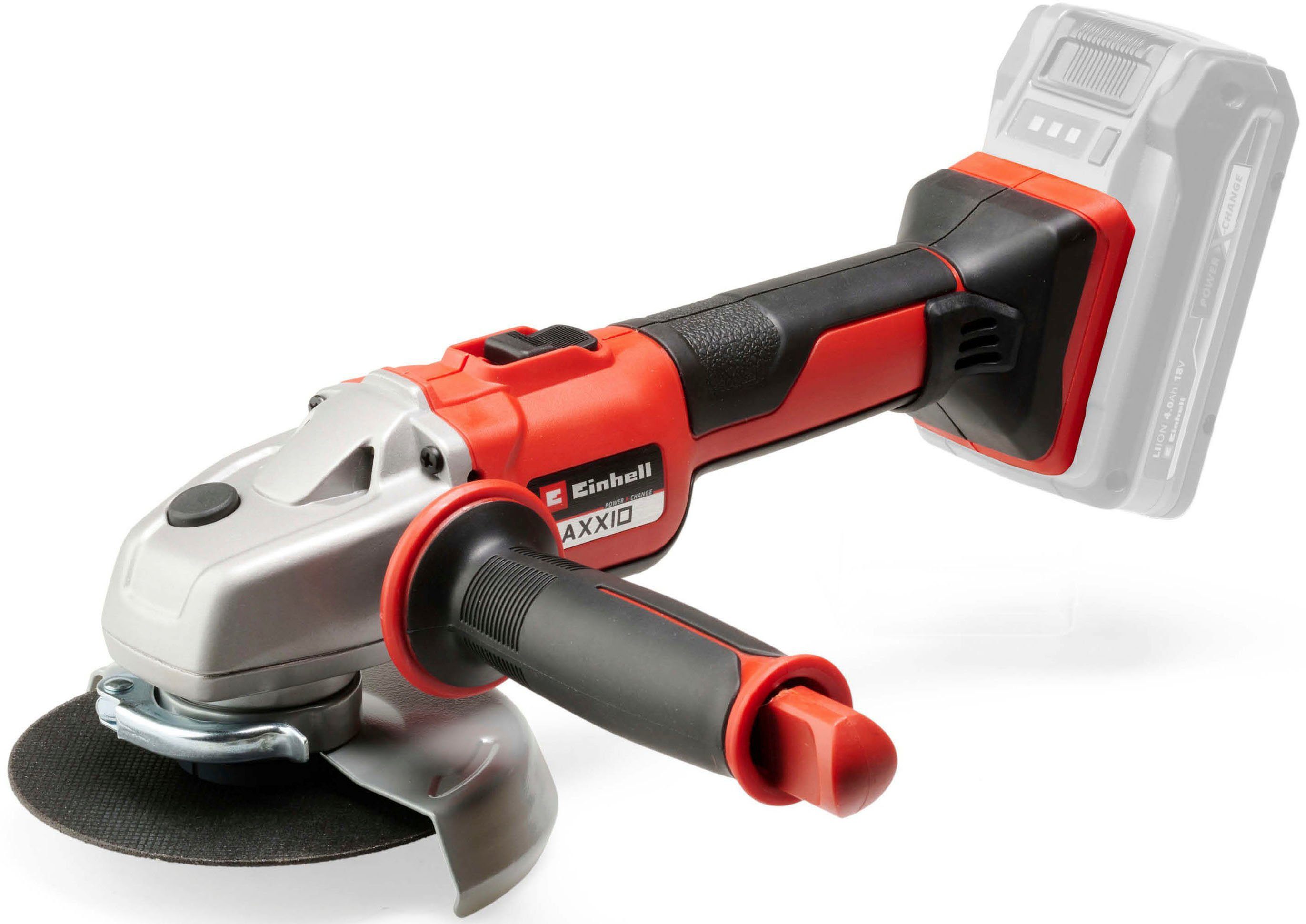 Einhell Akku-Winkelschleifer AXXIO 18/125, max. 8500 U/min, Power X-Change, 125 mm, ohne Akku & Ladegerät