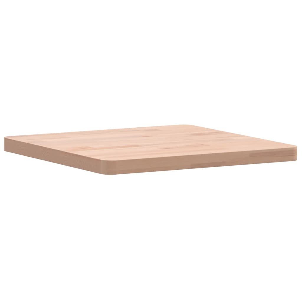 furnicato Buche cm 40x40x2,5 Massivholz Tischplatte Quadratisch