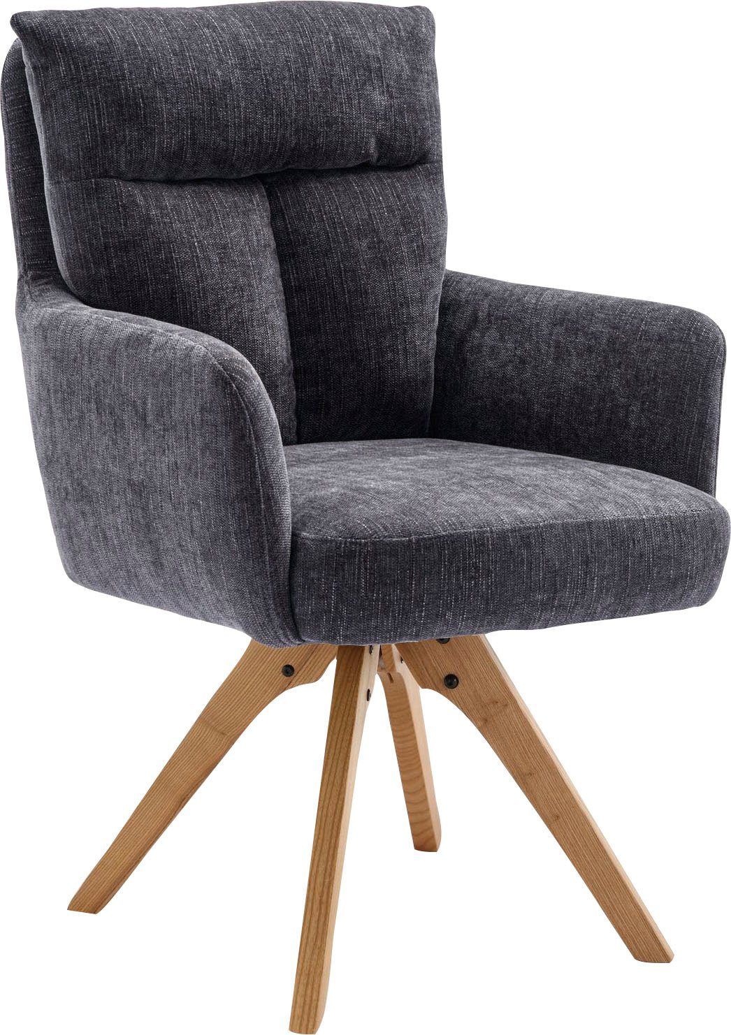 Home affaire Esszimmerstuhl Monaco, TOPSELLER! (Set, 2 St), verschiedene Gestelle wählbar, Belastbar bis 120 Kg