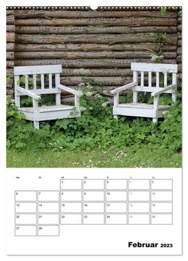 CALVENDO Wandkalender Garteneindrücke (Premium, hochwertiger DIN A2 Wandkalender 2023, Kunstdruck in Hochglanz)