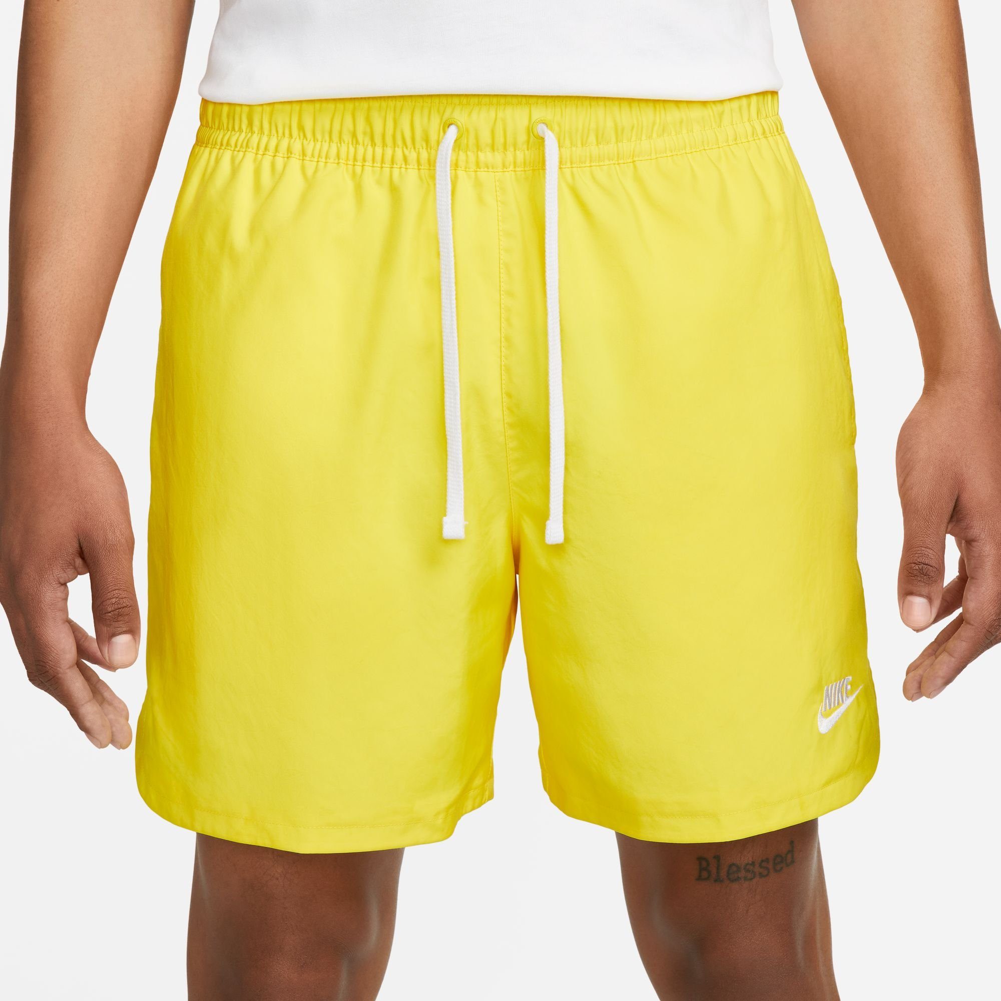 Shorts Nike Woven Flow Sport Sportswear gelb Shorts Lined Men's Essentials