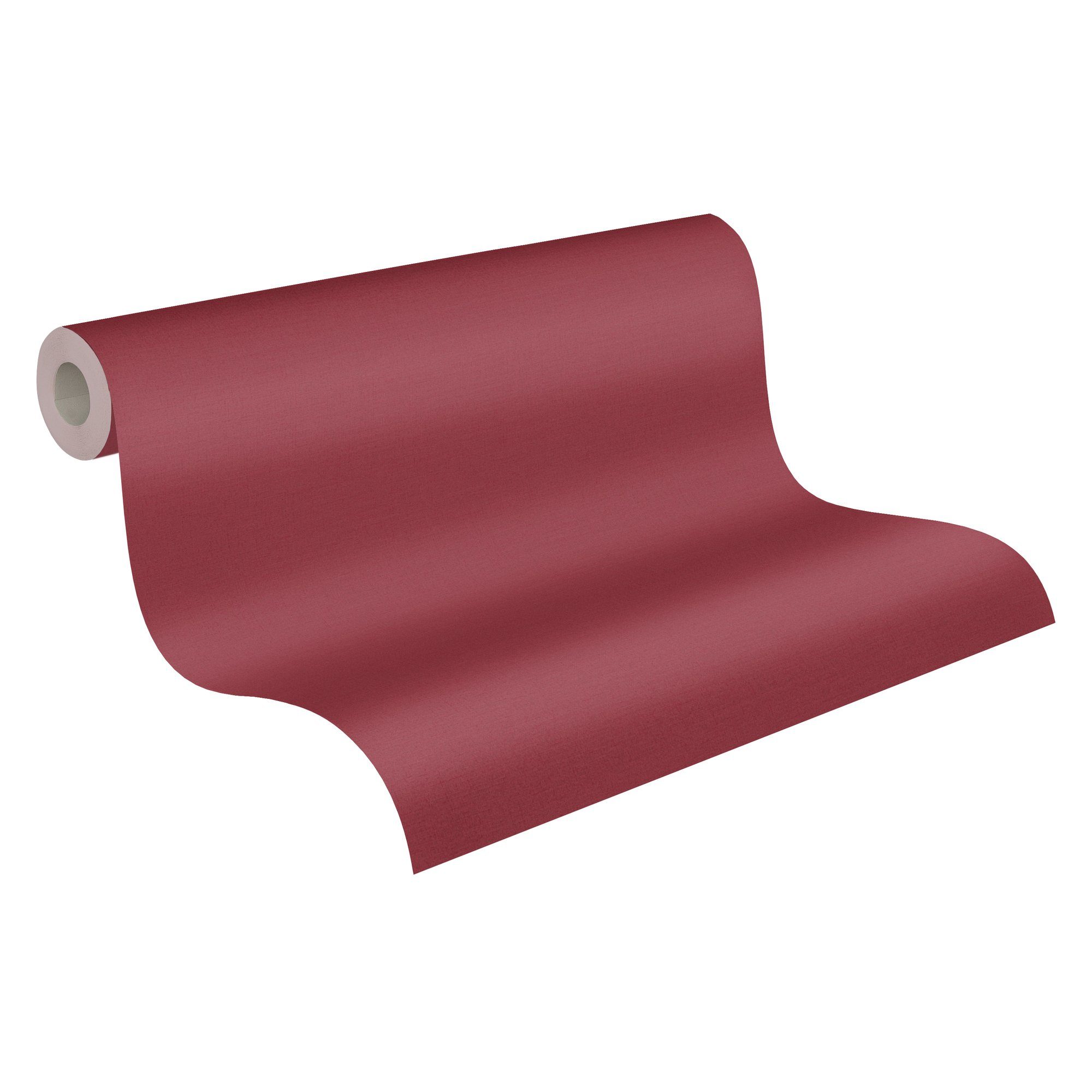 Bricoflor Tapete in Beerentönen Uni Vliestapete in Magenta Rot Ideal für Sc günstig online kaufen