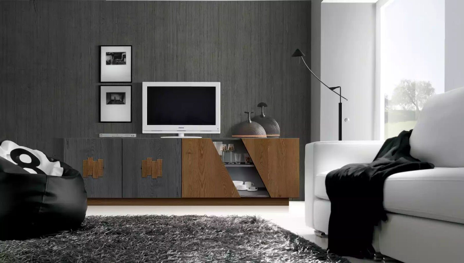 Modern wunderschön Sideboard Sideboard JVmoebel Wohnzimmer neu Luxus Stil braun