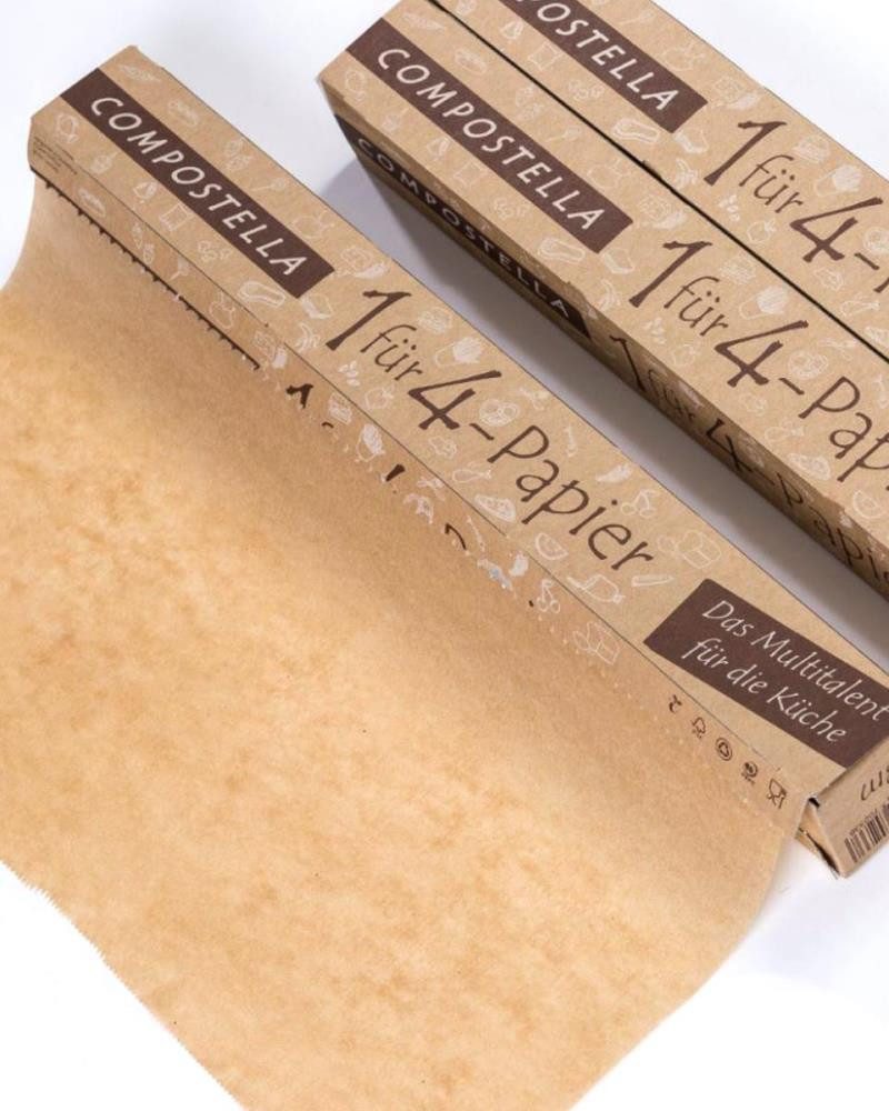 Eco warehouse Backpapier 1 für 4 - Papier 8m Rolle
