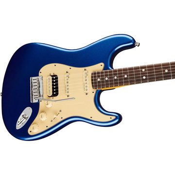 Fender E-Gitarre, American Ultra Stratocaster HSS RW Cobra Blue - E-Gitarre