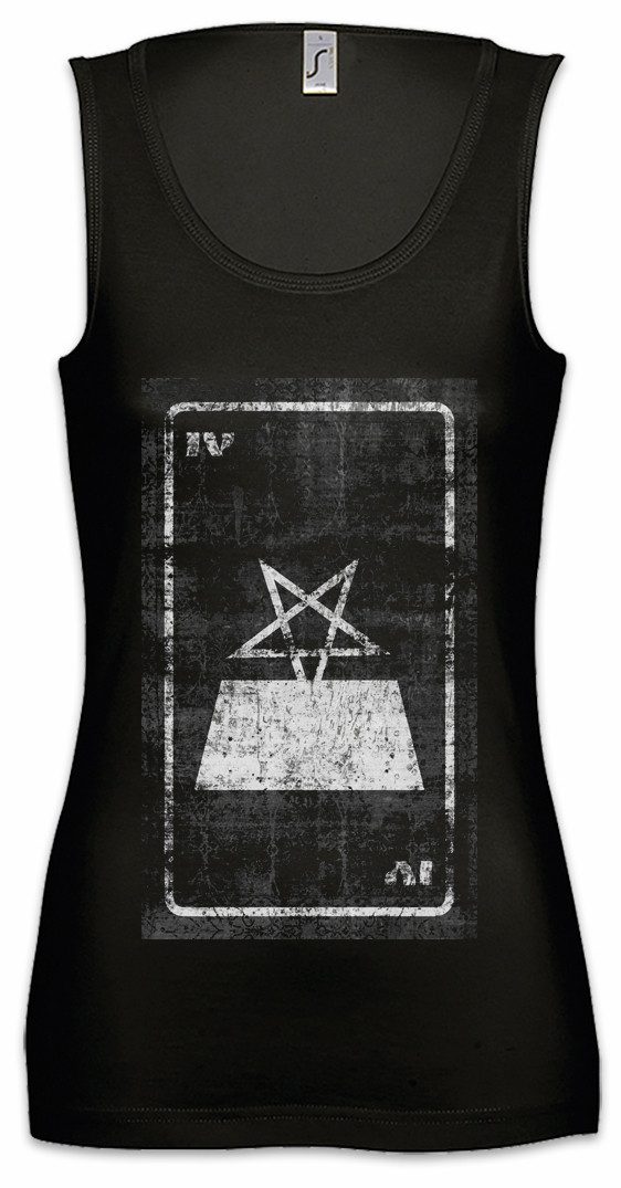 Tanktop Tarot The High Priest Ärmelloses Damen T-Shirt Karte Karten Card