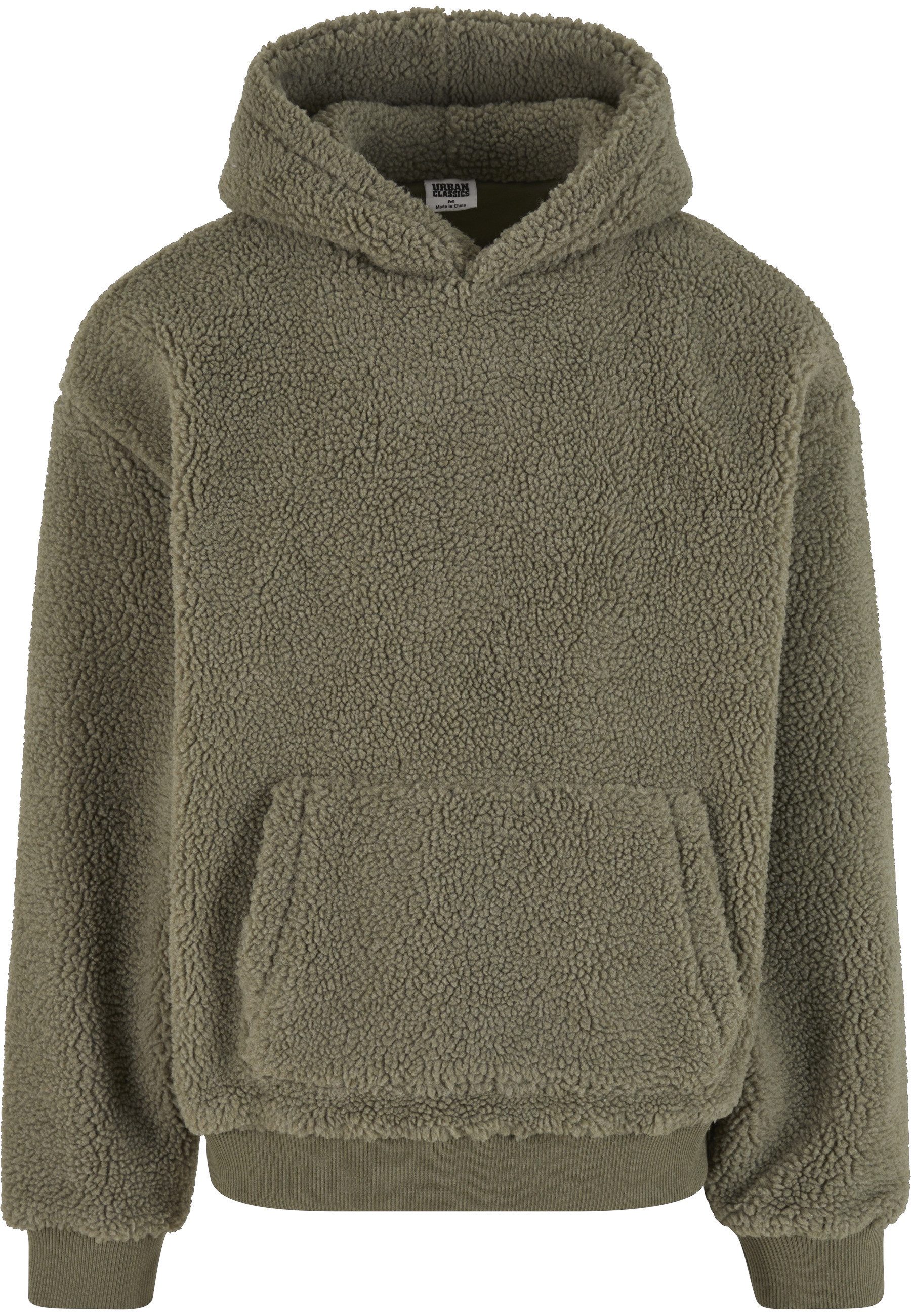 URBAN CLASSICS Kapuzenpullover Urban Classics Oversized Teddy Hoody (1-tlg)