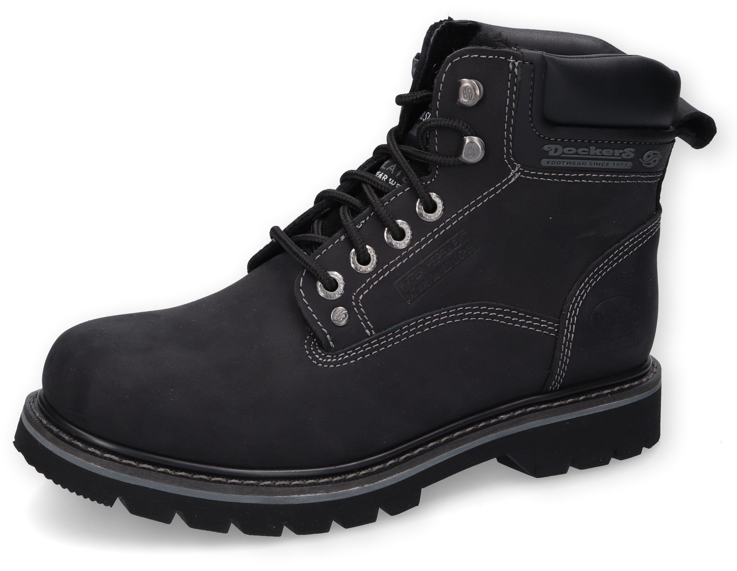 Schnürboots mit Warmfutter Gerli Dockers (100) schwarz by