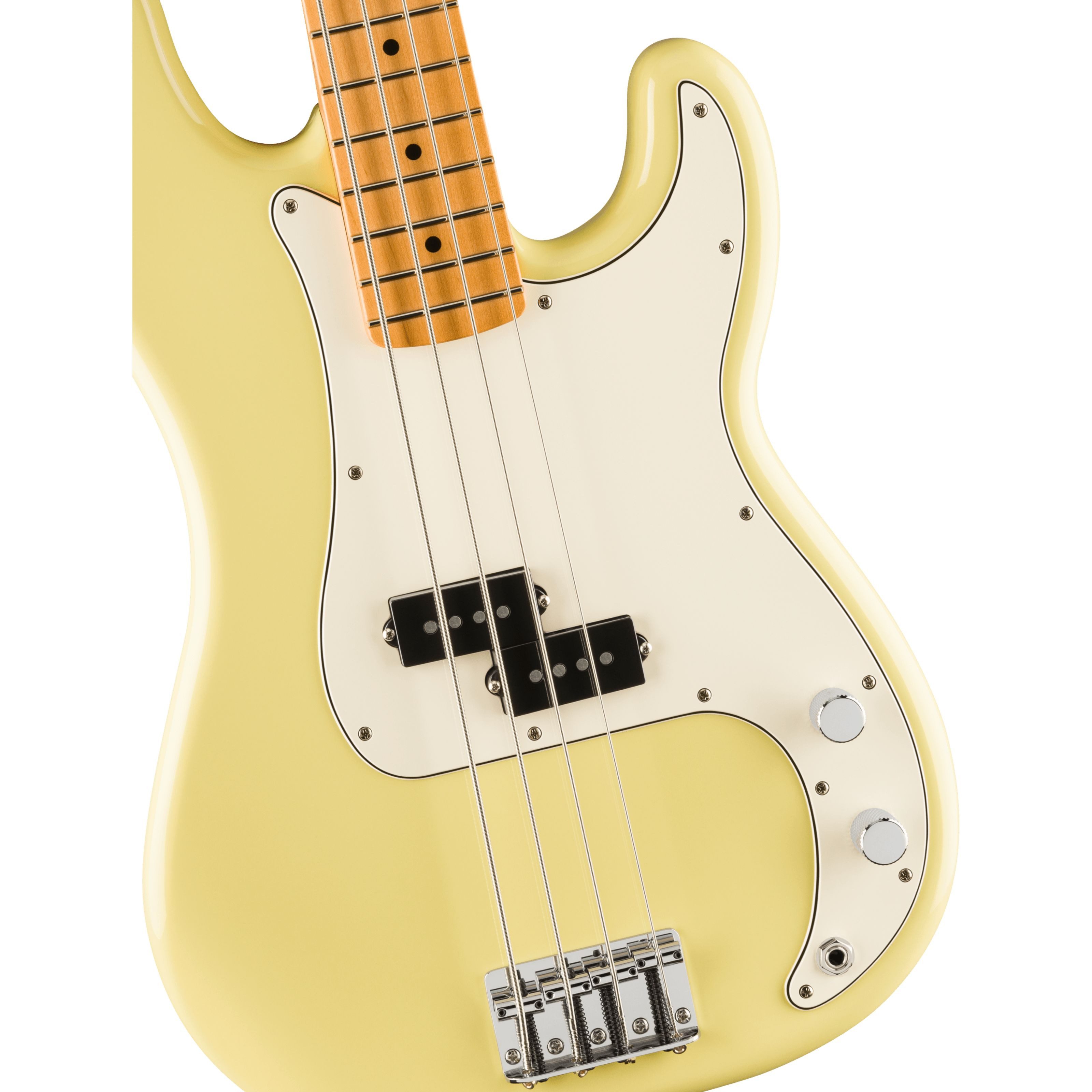 Fender E-Bass, E-Bässe, 4-Saiter E-Bässe, Player II Precision Bass MN Hialeah Yellow - E-Bass