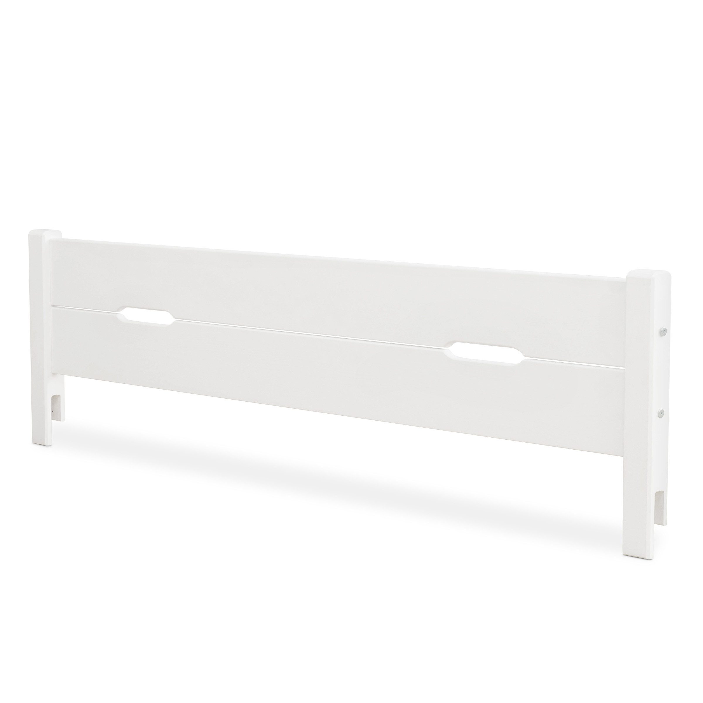 Ehrenkind Bettschutzgitter für Modulares Familienbett Plano (aus massivem, weiß lackierten Kiefernholz, Schütz vor dem Herausfallen, 45x150cm), Rausfallschutz, FSC® zertifiziert, Made in Europe