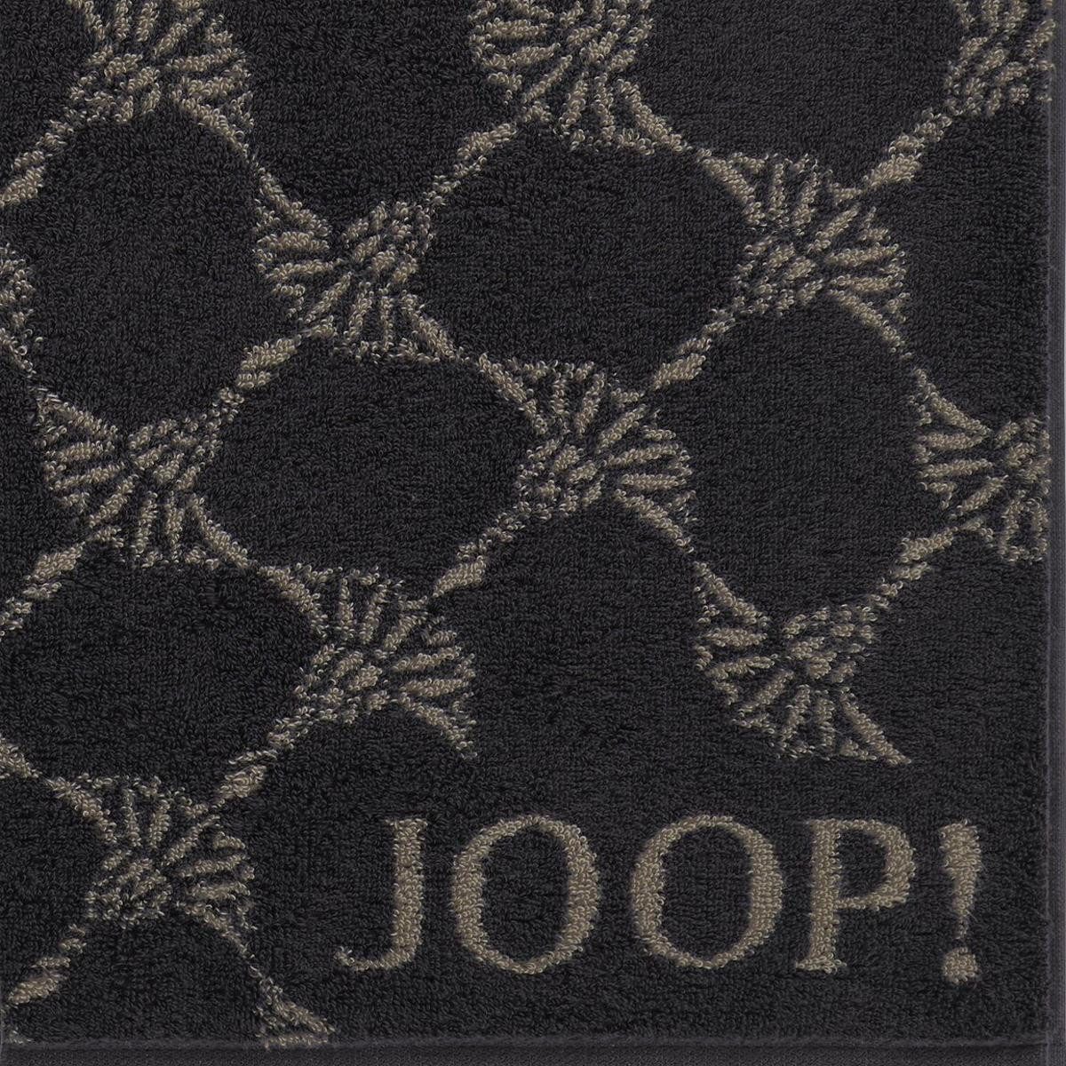 JOOP! Handtuch 2 Stück Joop! Gästetuch Cornflower 1721-73 Schiefer 30x50, Walkfrottier (2-St), Baumwolle – Bild 5 von 5