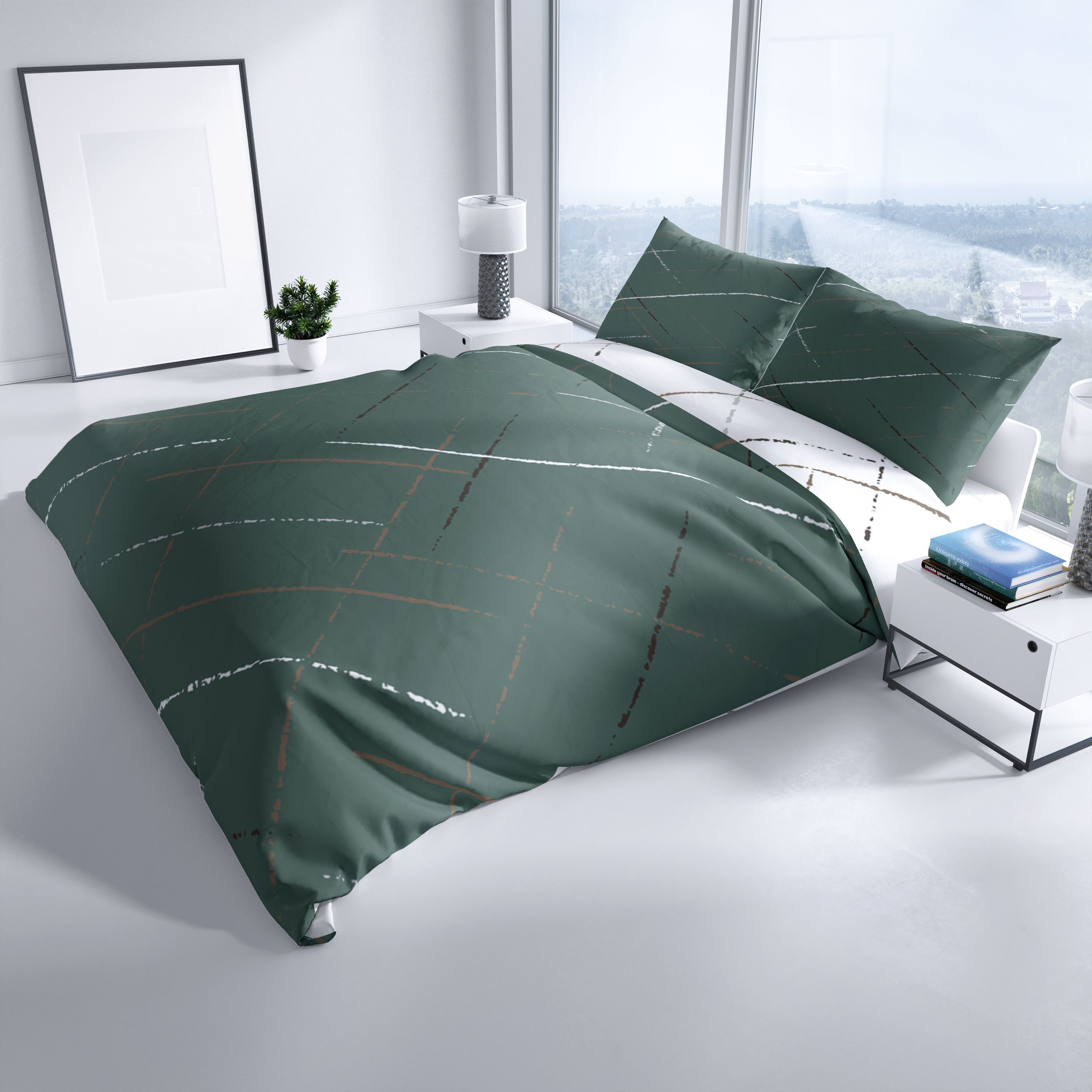 Leonado Vicenti Bettwäsche Hochwertige Polycotton, Baumwolle, 2 teilig, sch günstig online kaufen