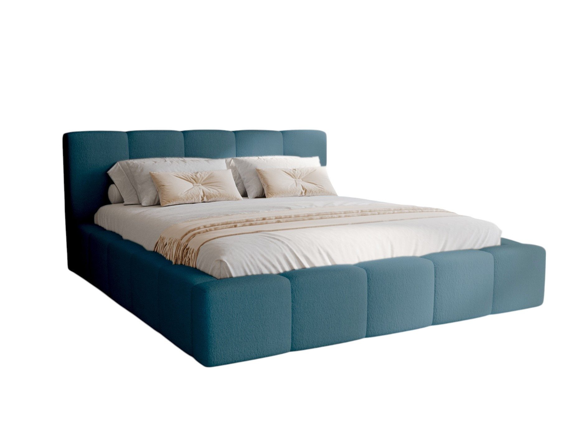 Compleo Polsterbett modern und elegant, Designerbett, Wolkenbett LARAS (TOP günstig online kaufen
