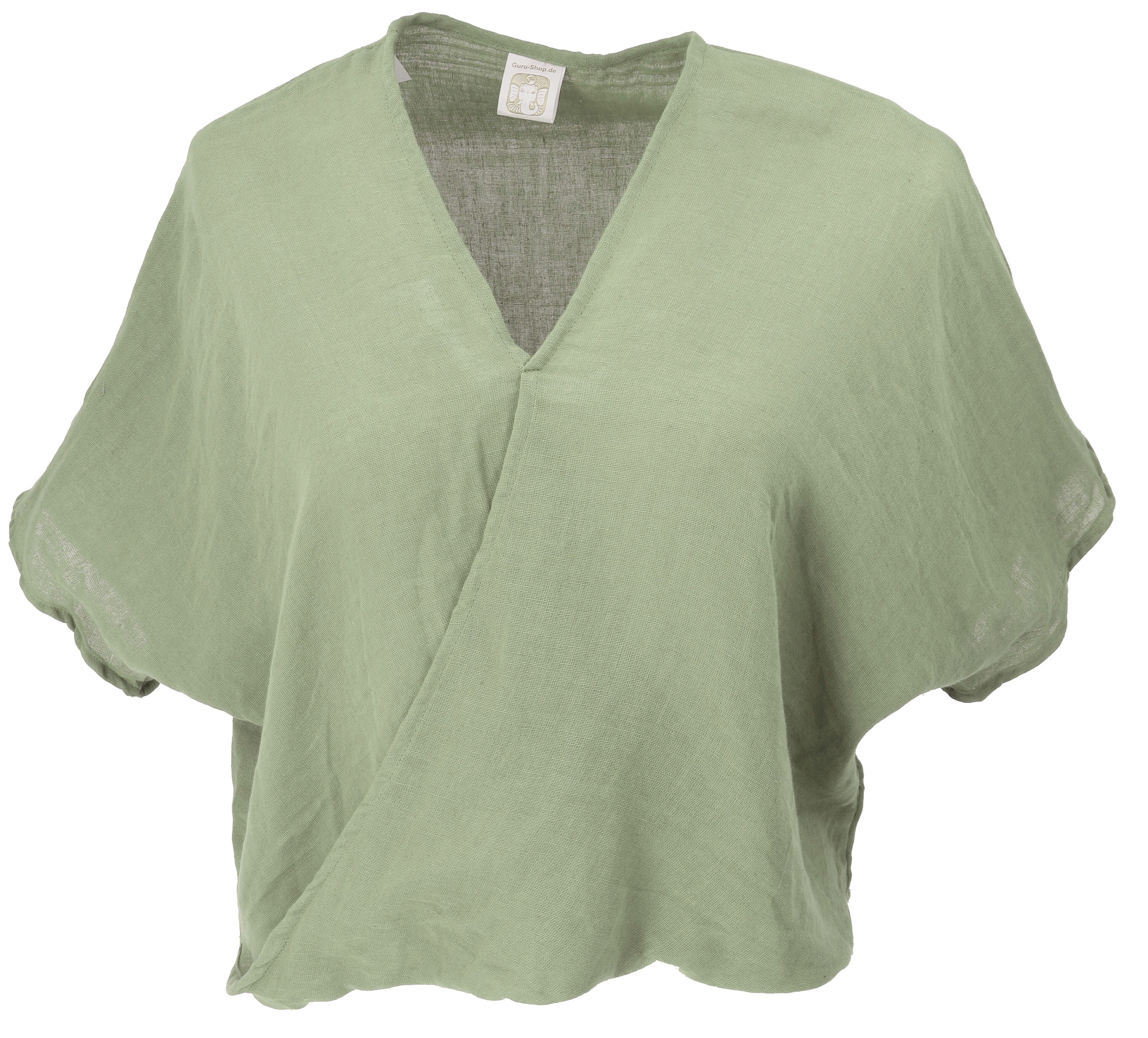 Guru-Shop Longbluse Musselin Boho Bluse, oversize günstig online kaufen