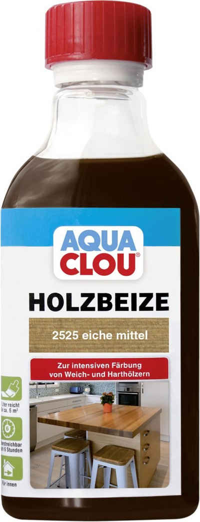 Aqua Clou Holzbeize Aqua Clou Holzbeize 250 ml eiche mittel