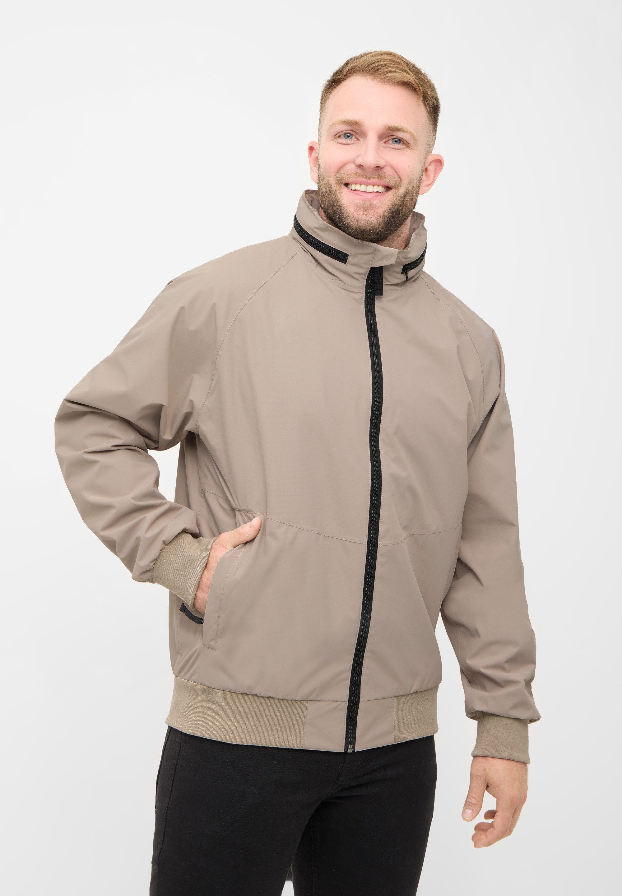 Derbe Regen- und Matschjacke Ripby Kapuze innenliegend, wasserabweisend, winddicht