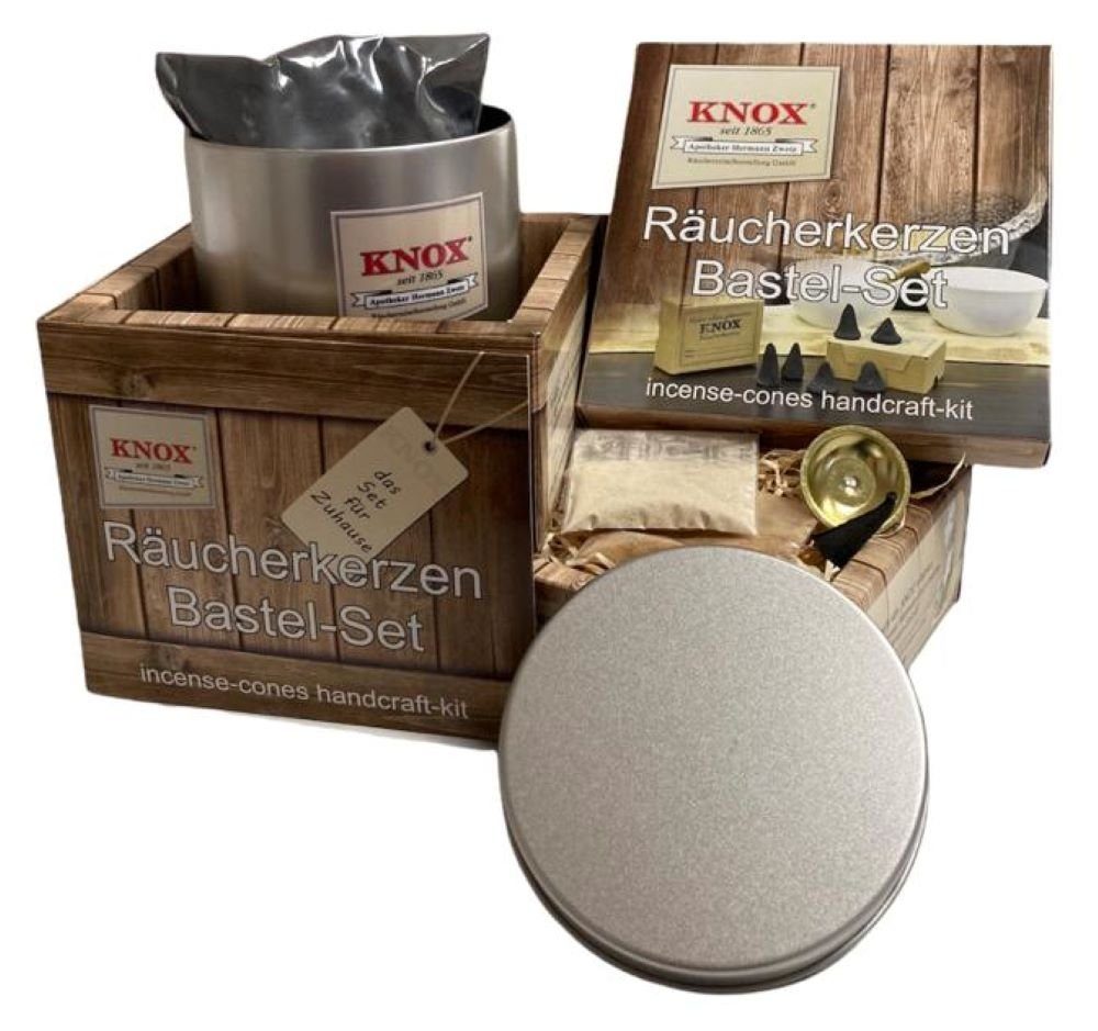 KNOX Duftkerze Räucherkerzen Bastel-Set für ca. 50 Räucherkerzen, Erzgebirge