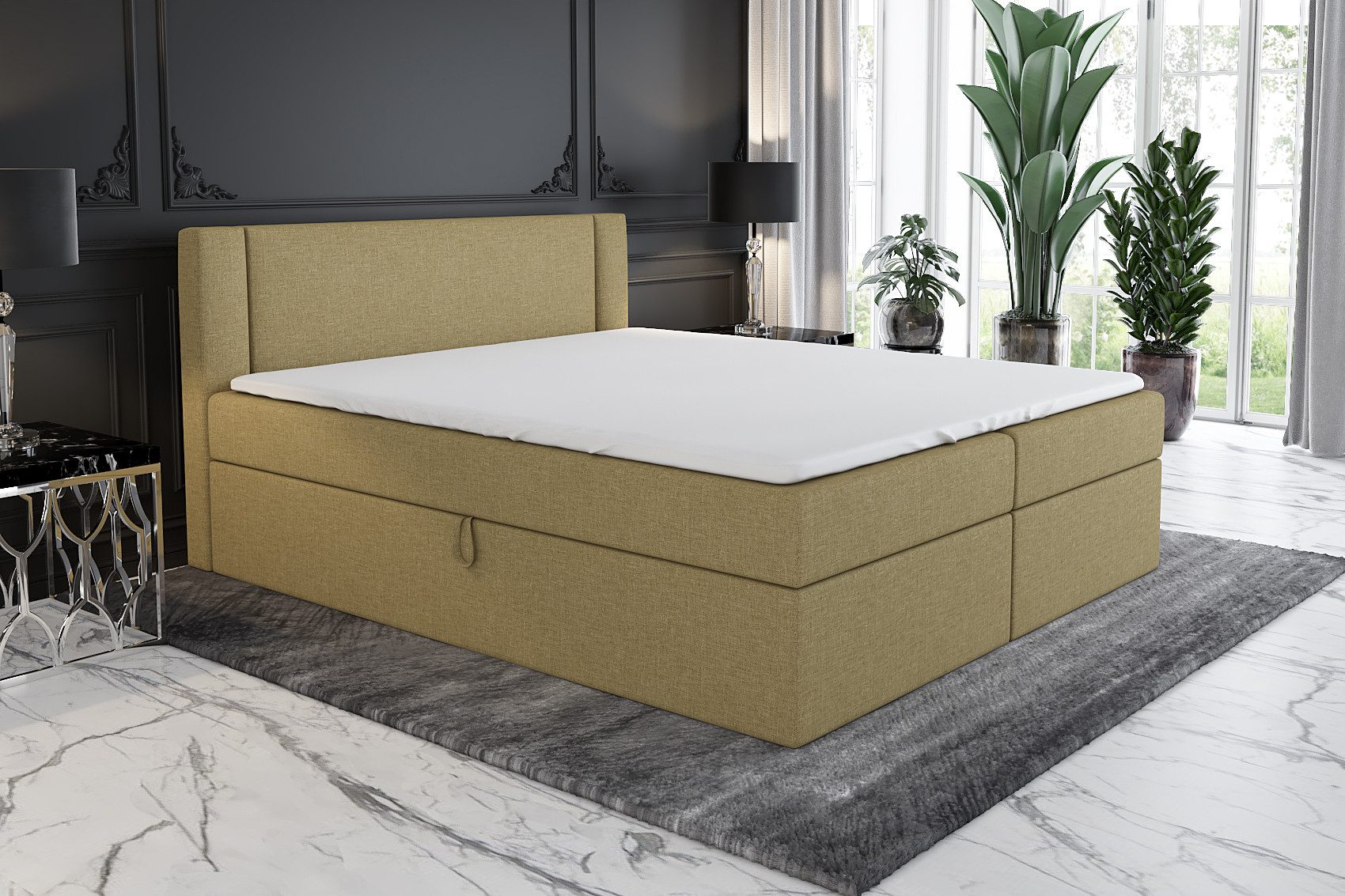 A&J MöbelLand GmbH Boxspringbett ARO mit günstig online kaufen
