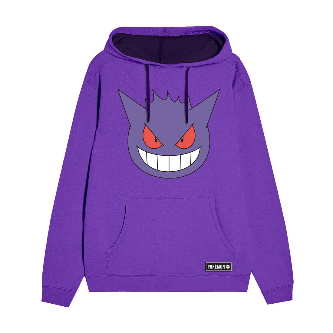 POKÉMON Hoodie Gengar Face Geist Geister Ghost Type