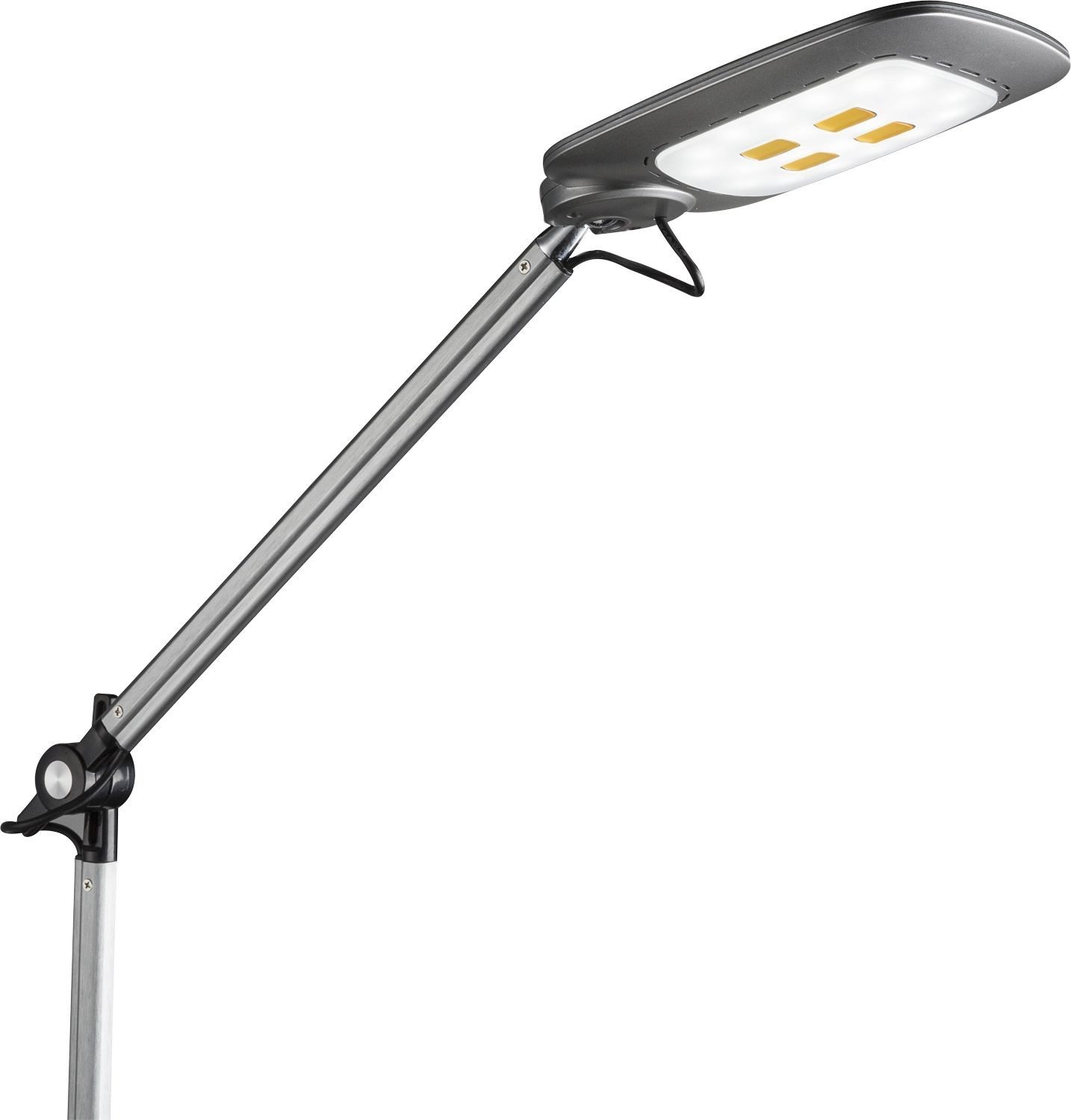 GLOBO LIGHTING LED Tischleuchte PATTAYA, Dimmfunktion, mehrere Helligkeitsstufen, LED fest integriert, warmweiß - kaltweiß, Schreibtischlampe, Tischlampe, Büro, Arbeitszimmer