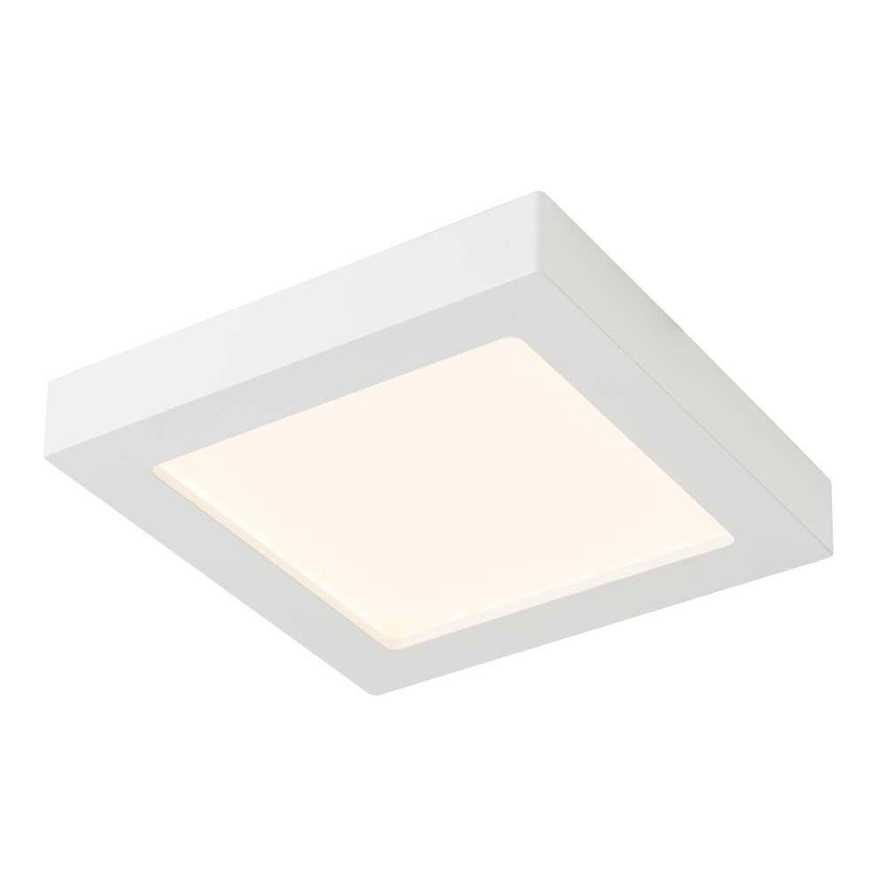 Globo LED Panel, LED-Leuchtmittel fest verbaut, Kaltweiß, Warmweiß, Neutralweiß, Tageslichtweiß, LED Aufbau Panel Leuchte Schlaf Gäste Zimmer Decken Lampe Tages-Licht