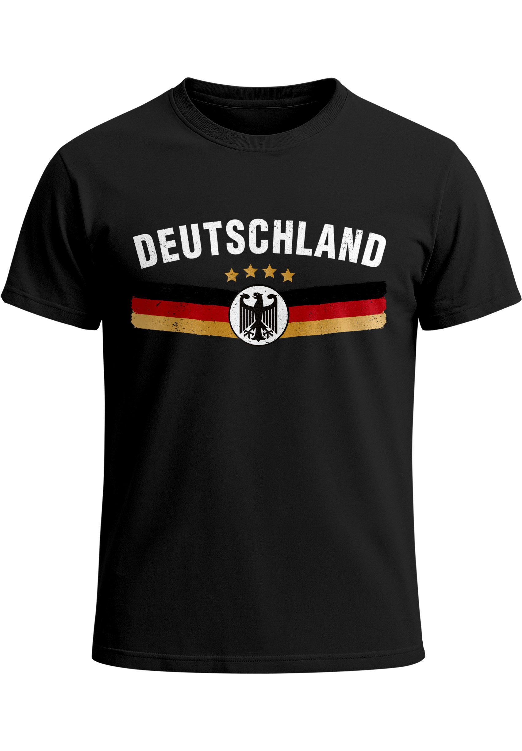 Print-Shirt Herren T-Shirt Fußball WM 2026 Trikot Style Fanshirt Frontprint