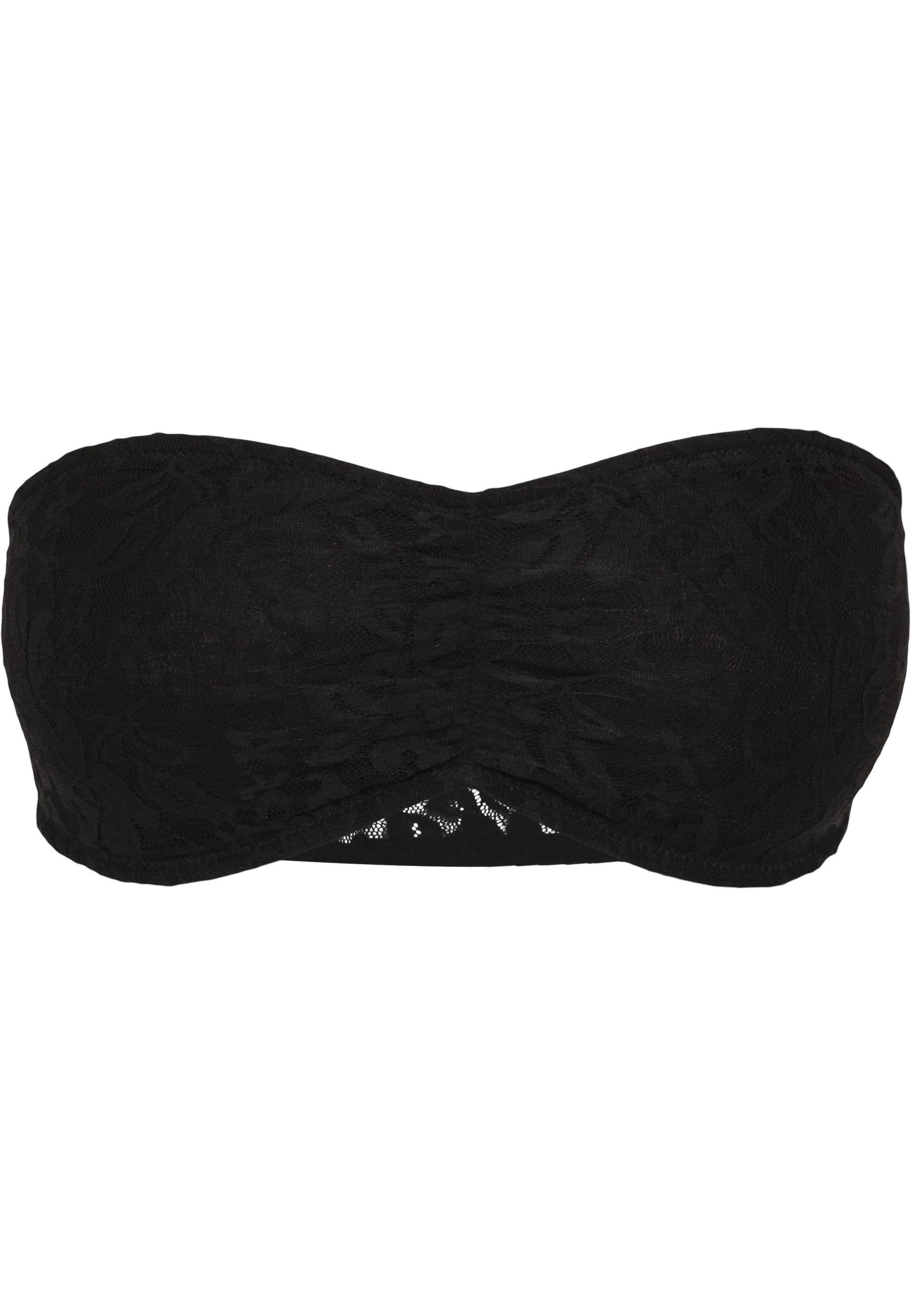 URBAN CLASSICS Sport-BH Urban Classics Damen Ladies Laces Bandeau